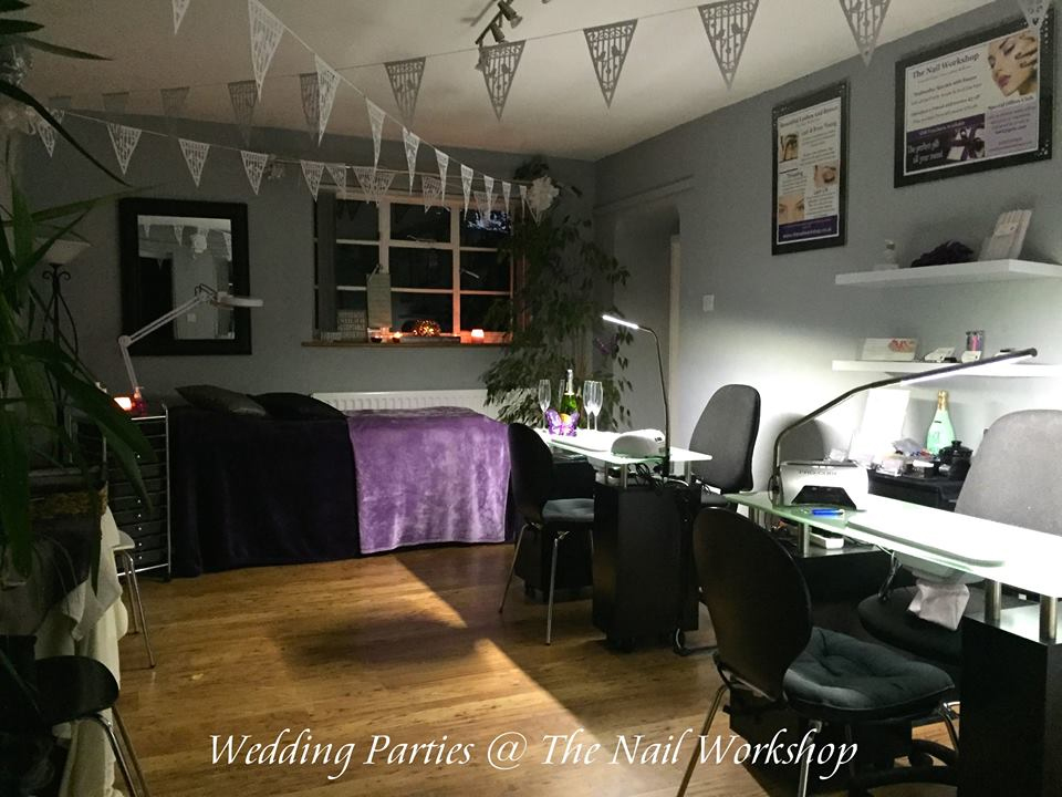 Wedding Parties at the Nail Workshop, Okeford Fitzpaine, Dorset